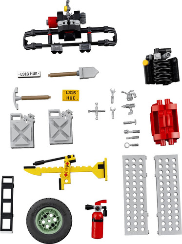 Lego Icons 10317 Land Rover Defender 90 Clássico 2336 Peças-