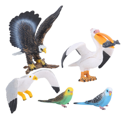 Figura De Animal Infantil Modelo Pájaro Volador De Simulació