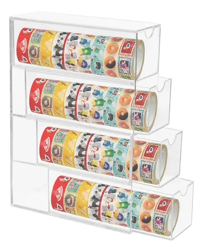 Hohopeti 45 Stuks Delige Washi Tape Organizer met