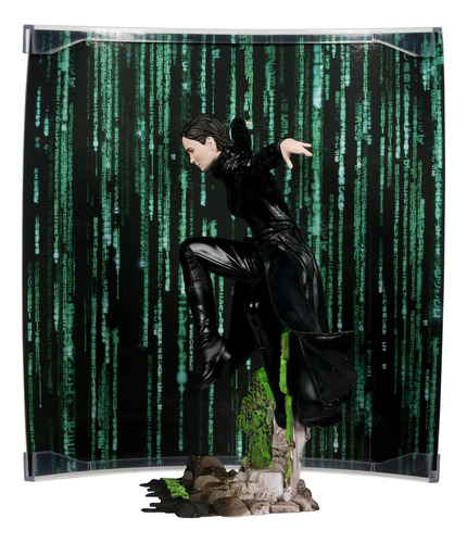 Figura de acción Trinity de McFarlane The Matrix Movie Maniacs 6