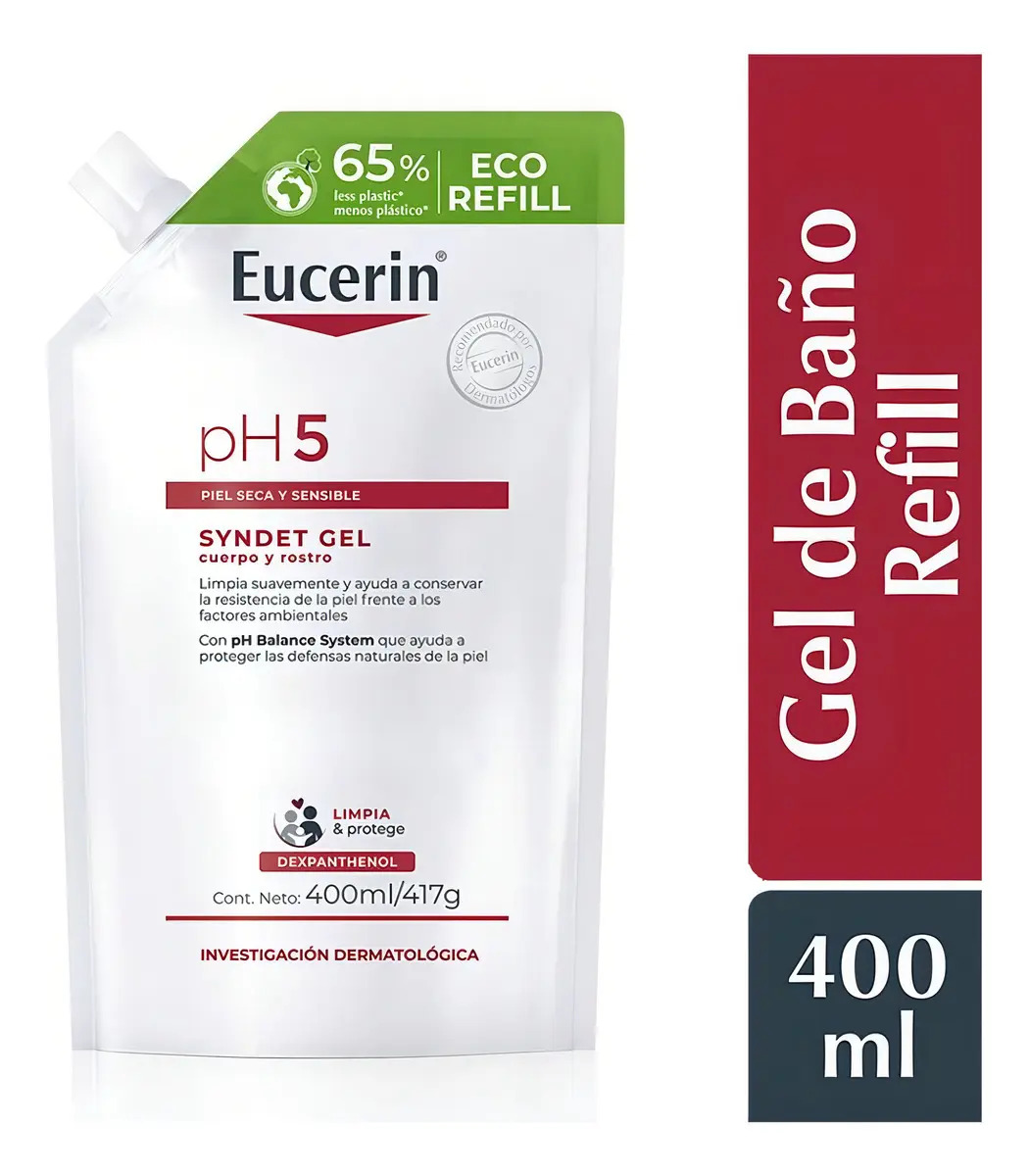Eucerin PH5 Refill Syndet Gel 400ml