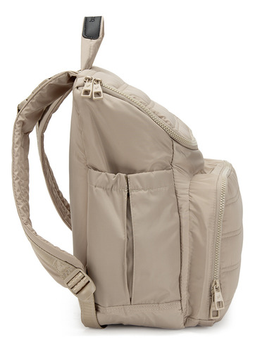 Mochila Mom Nude Mini Bubba Essentials Color Beige