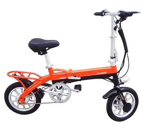 Bicicleta Electrica Enda Plegable Aluminio R14 Ligera 30km/h