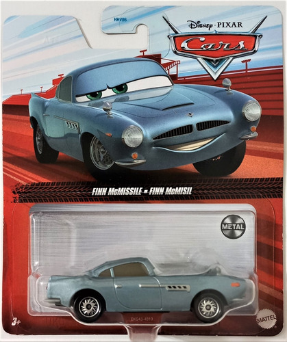 Finn Mcmisil Cars Metal 2 Disney Pixar Mattel Finn Mcmissile