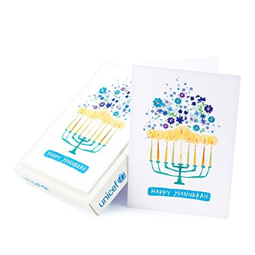 Hallmark Unicef Hanukkah Boxed Cards (menorah Candles 12
