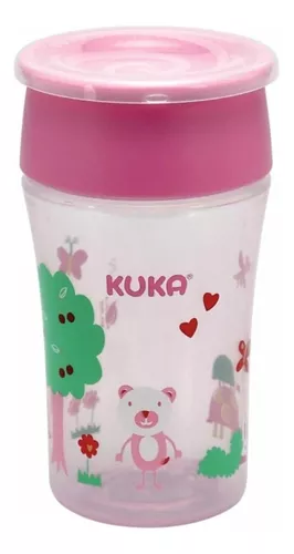 Vaso aprendizaje 360° +12m 340ml Forest rosa Suavinex