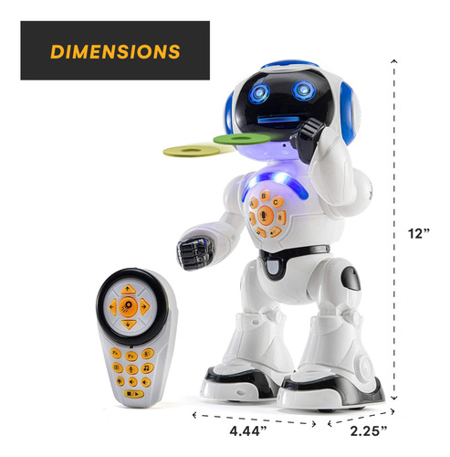 Robot Led Programable Rc Robot Interactivo De 12 Pulgadas De