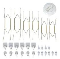 Comprar Soportes Invisibles Para Platos Verticales - Set De 12 Pieza