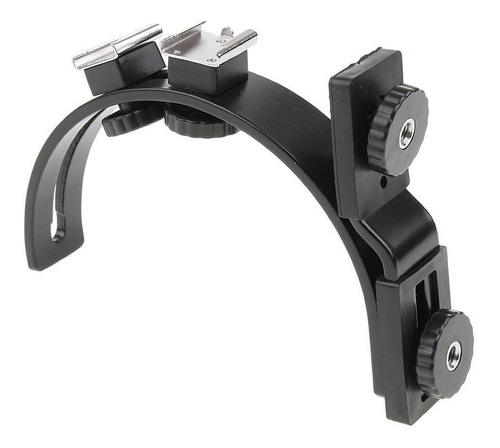 Bracket Soporte C Metalico P/zapata Flash Iluminador Sonido