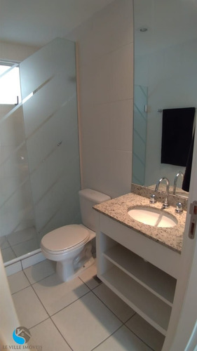 Imagem 10 de 30 de Apartamento Novo De 3 Quartos (1 Suíte) 2 Vagas No Cic/portão - Apn-54xy