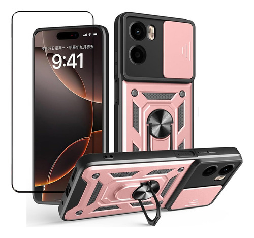 Funda Para Xiaomi Poco X7 Pro Protección De Cámara + Mica