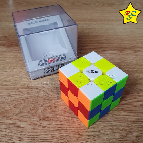 Qiyi 3x3 Ms M Cubo Rubik Magnetico Profesional Stickerless