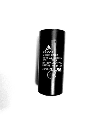 Capacitor Arranque Epcos 189-227 Uf 110v