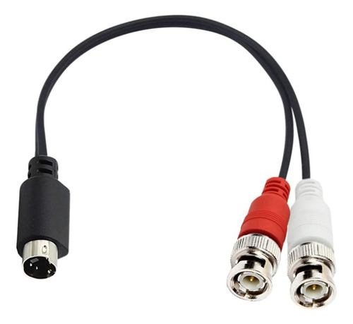 S-video - Cable Divisor De 4 Pines A Bnc, Mini Din De 4 Pine