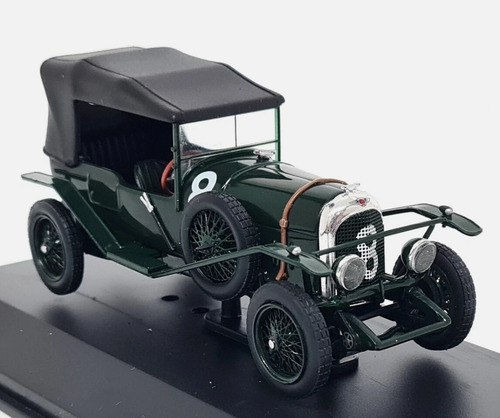 Bentley 3l #8 Ganador Le Mans 1924, Ixo Escala 1/43 Verde Oscuro