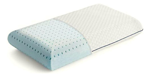 Linenspa Almohada Ventilada De Memory Foam Y Gel