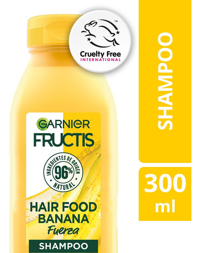 Garnier Fructis Shampoo Hair Food Banana 300 Ml