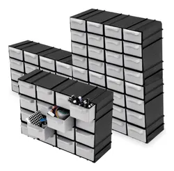 Comprar Organizador Multiuso Mini Caixa 16 Gavetas Gaveteiro - 7001 no Mercado Livre