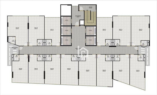Imagem 5 de 9 de Pavimento Corporativo Com 400m² Em Prédio Novo E Com Lazer Na Cobertura! - Ac0003