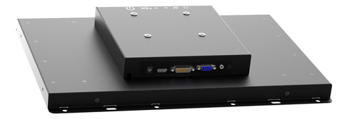 Monitor Open Frame 15.6 Digital Signage Led Hdmi Vga Dvi Cor Preto 110v/220v