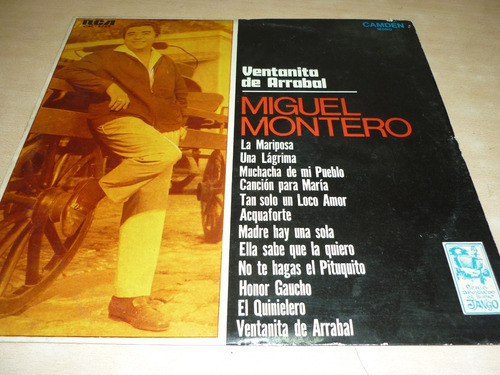 Miguel Montero Ventanita De Arrabal Vinilo Excelente