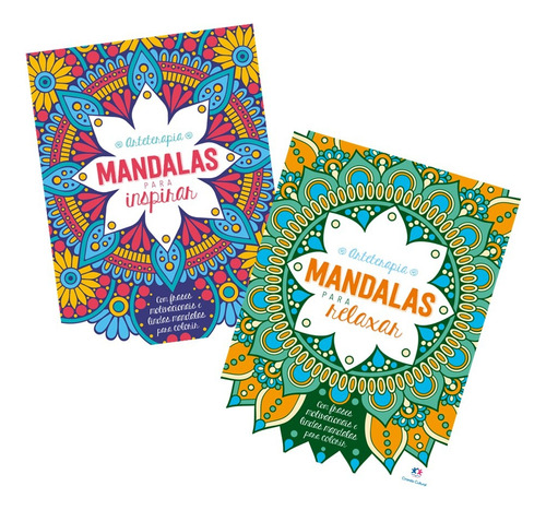 Livros De Mandalas Para Inspirar E Relaxar - Kit Com 2 Livros - Ciranda Cultural