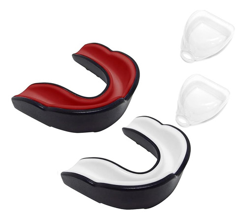 2 Pcs Protector Bucal Deportivo Para Adultos, Protector