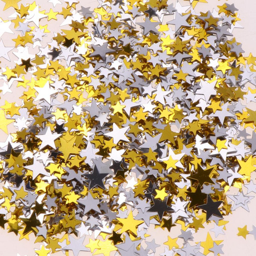 Confeti De Mesa De Estrellas 4 Piezas