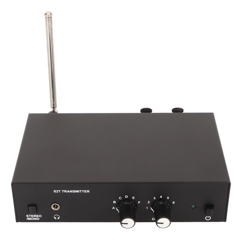Sistema De Monitor Inalámbrico Estéreo Uhf Professional 6706