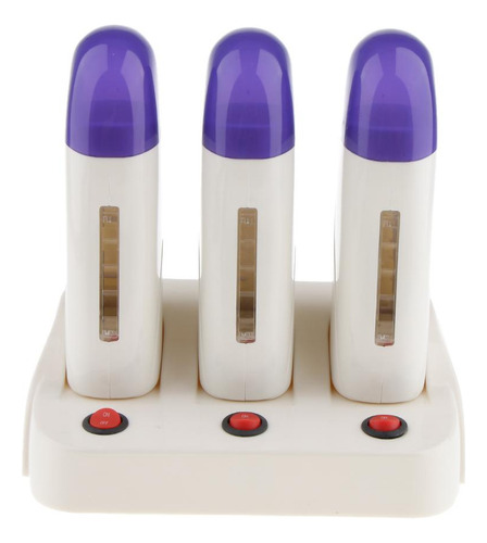 Calentador De Cartucho De Rollo Depilatorio 3pcs