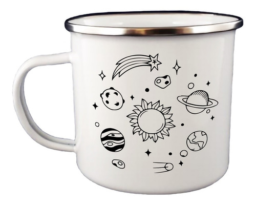 Taza De Peltre Espacio