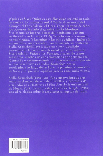 La Presencia De Siva - Stella Kramrisch - Siruela