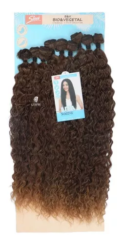 Cabelo Cacheado Bio Orgânico Fogosa 300gr Cor Sp1/27 Castanho Com Mel