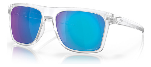 Óculos Oakley Leffingwell Clear Prizm Sapphire Polarizado