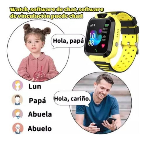 Reloj Inteligente Con Gps Y Llama, Impermeable, Para Niños Y