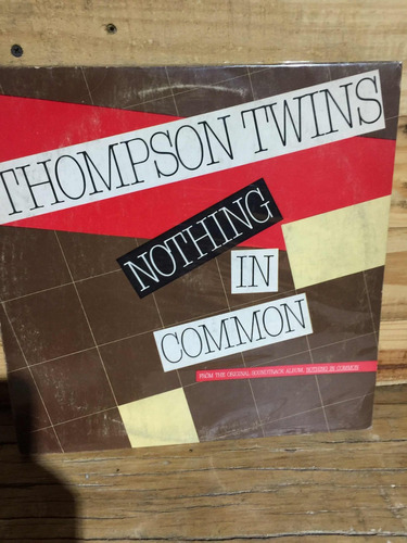 Lp Thompson Twins Nothing In Common Vinilo 1986