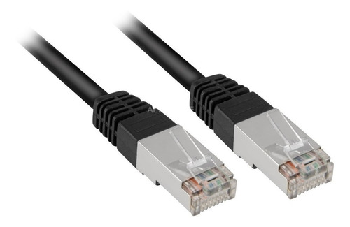 Imagen 2 de 2 de Patch Cord Cat 5 Certificado Cable Utp 4mts Negro