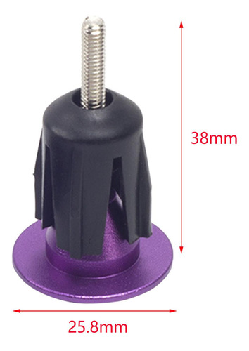 3 X 2 Uds Tapones De Extremo De Manillar De Bicicleta Piezas