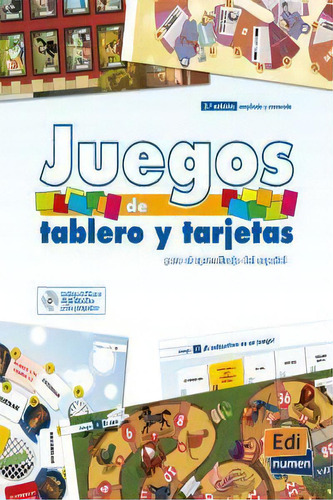 Juegos De Tablero Y Tarjetas 3ãâªed Aprendizaje Espaãâol, De Martin Bosque,adelaida., Vol. 1. Editorial Edinumen, Tapa Blanda, 3ª Edición Ampliada Y Revisada En Español