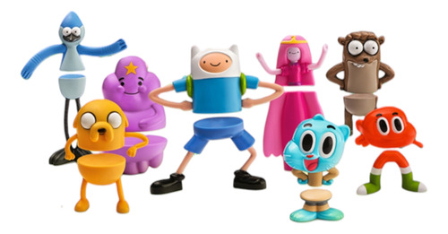 Boneco Cartoon Network - Mcdonald's 2016 (8 Figuras) Usado