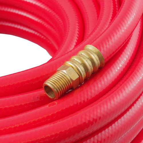 Manguera P/aire D/pvc Roja 3/8'' X 100 Ft Conector 1/4'' Npt