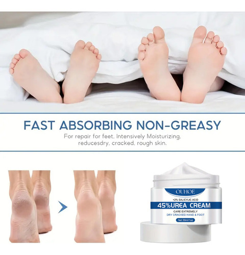 Crema De Urea Miracles Foot Cream, 2 Unidades, Que Repara Pi