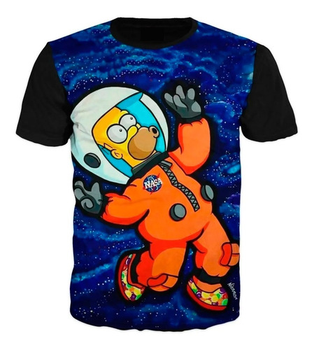 Camiseta Los Simpsons Homero Adulto Premium Exclusivas Xl