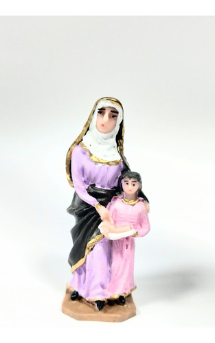 Imagem Santa Ana Com Maria 7 Cm - Resina Premium