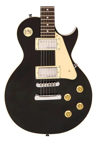 Guitarra Encore By Vintage Les Paul E 99 Bk Preta