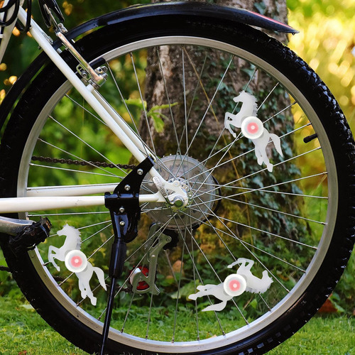 Luces De Radios Led Para Bicicleta Luz De Radios De Biciclet