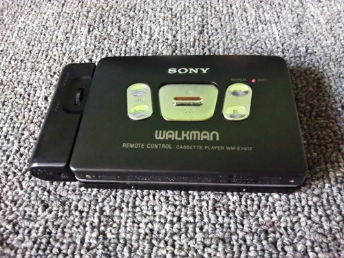 Walkman Cassette Sony Wm Ex612 Auto Reverse Discman Minidisc