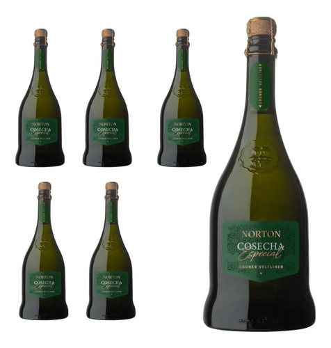 Champaña Norton Co. Especial Gruner Veltliner 750ml X 6bot