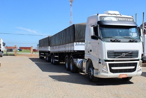Volvo Fh 540 6x4 Teto Alto - Carreta Rodotrem Graneleiro
