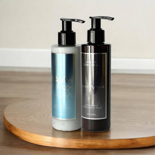 Kit 2 Cremes Hidratante Corporal Malbec + Kaiak 200ml Cada